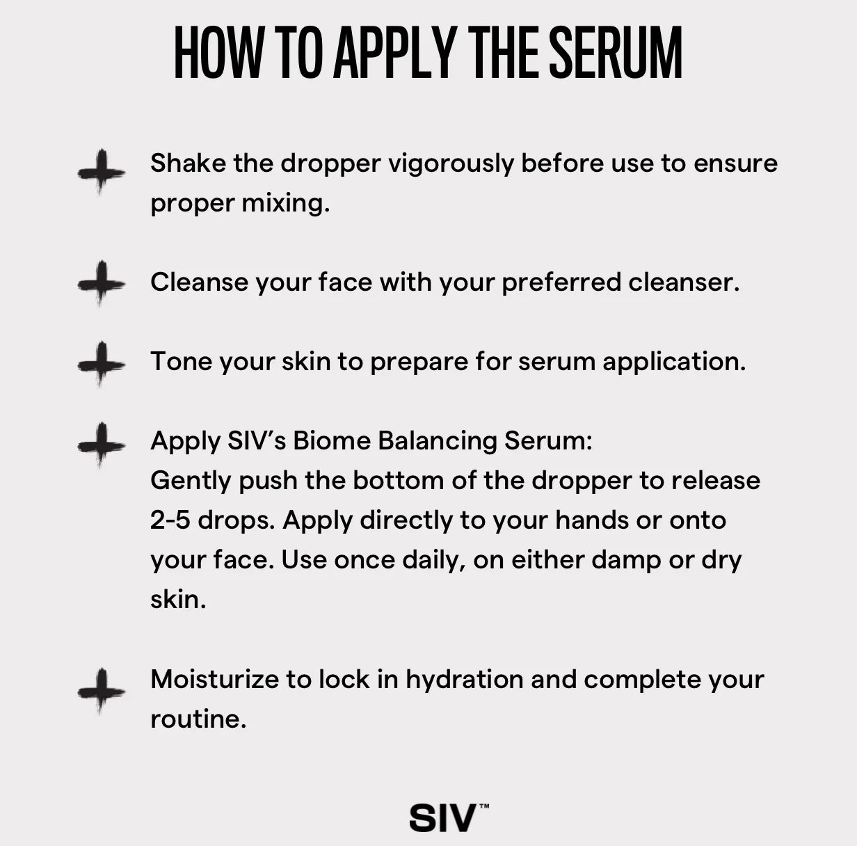 SIV Microbiome Balancing Serum